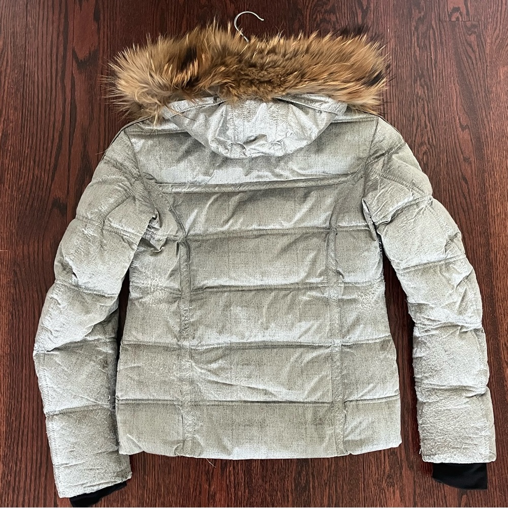 Silver Down Ski Jacket - image 3